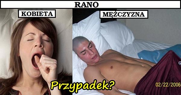 Kobieta vs. mężzyzna - rano