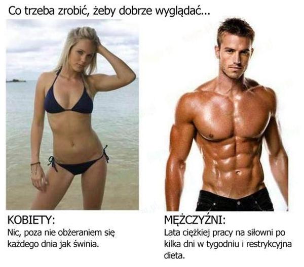 Kobiety: Nic, poza nie obżeraniem się każdego dnia jak