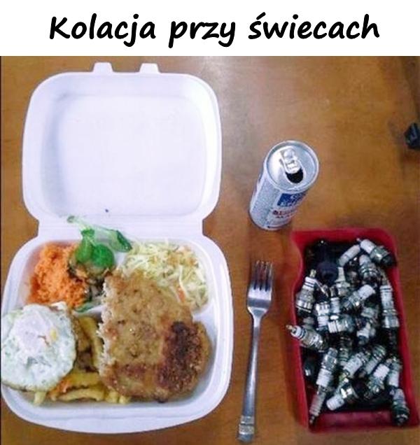 Kolacja przy świecach