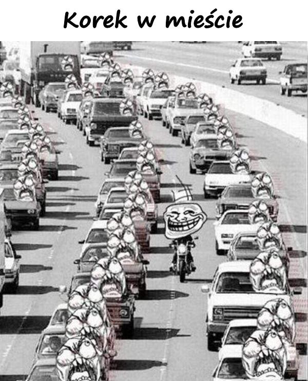 Korek w mieście