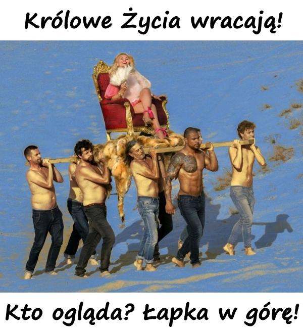 Królowe Życia wracają! Kto ogląda? Łapka w górę