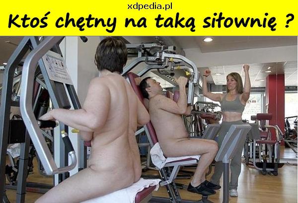 Ktoś chętny na taką siłownię