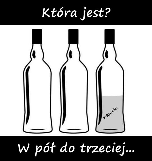 Która jest? W pół do trzeciej