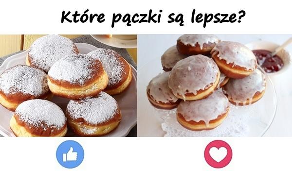 Które pączki są lepsze