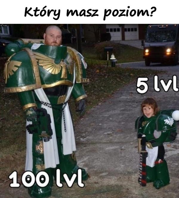 Który masz poziom