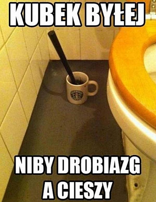 Kubek byłej, niby drobiazg, a cieszy