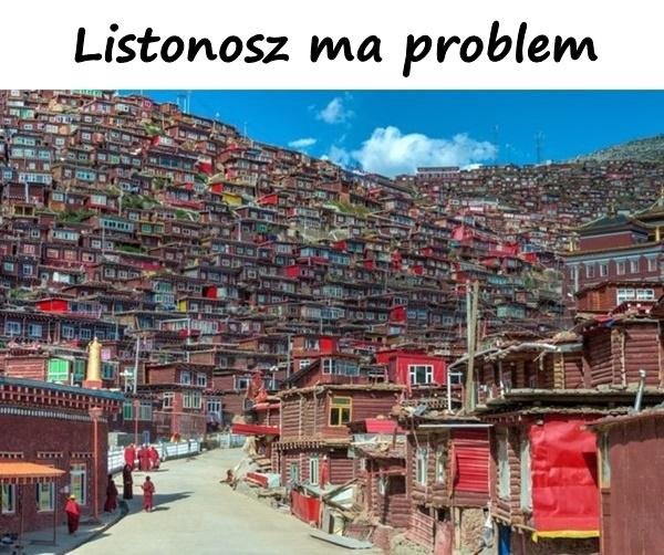 Listonosz ma problem