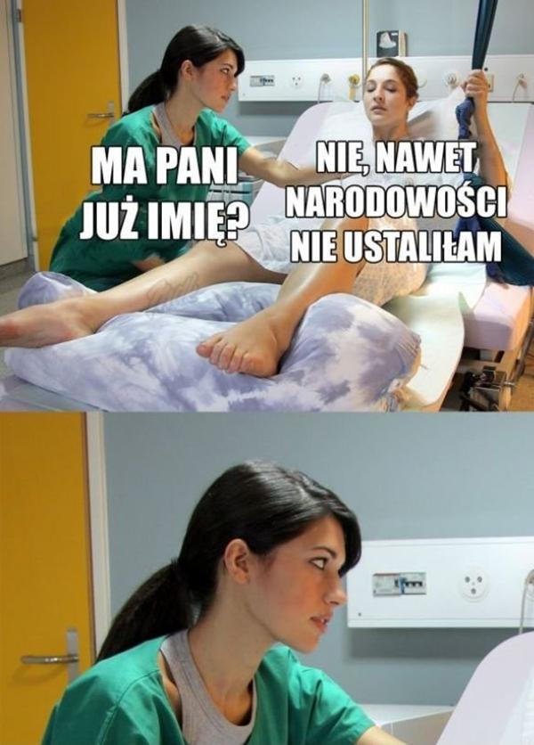 - Ma Pani już imię? - Nie, nawet narodowości nie ustaliłam