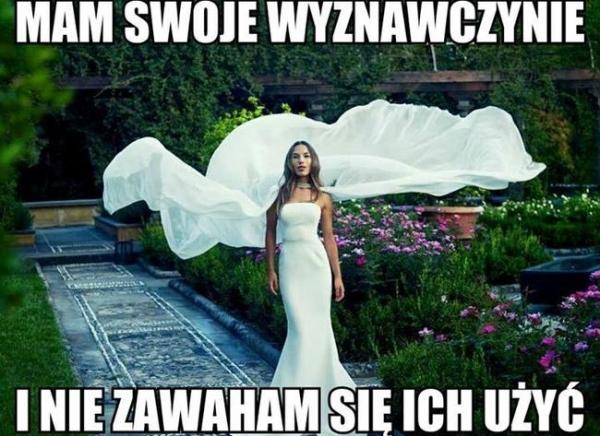 Mam swoja wyznaczynie