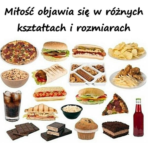 Miłość objawia się w różnych kształtach i rozmiarach