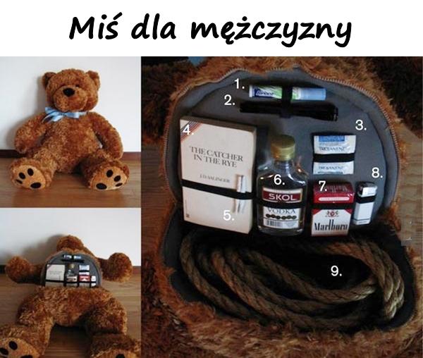 Miś dla mężczyzny