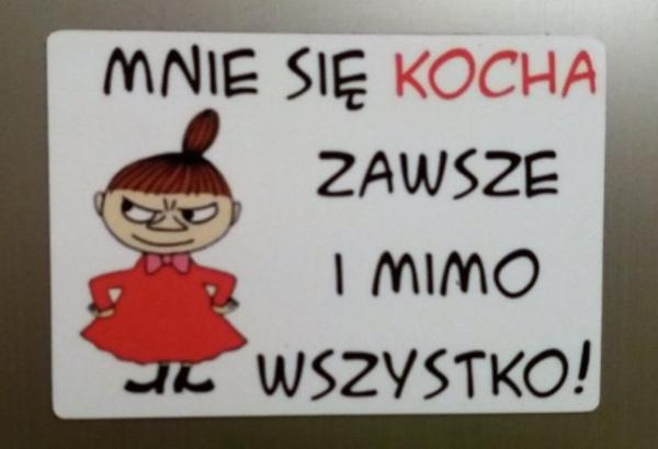 Mnie się kocha zawsze i mimo wszystko