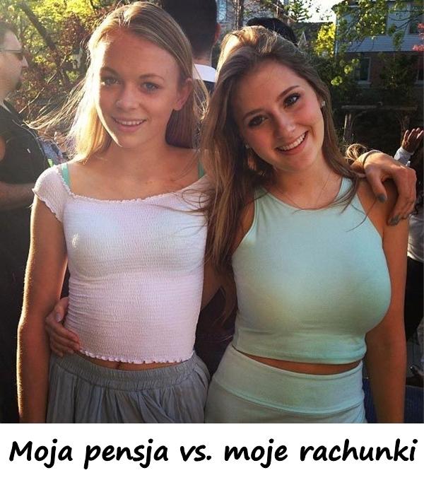 Moja pensja vs. moje rachunki