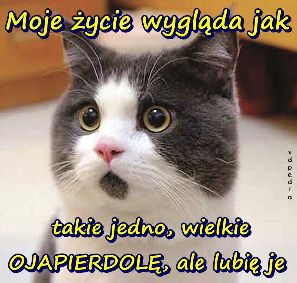 Moje życie wygląda jak takie jedno, wielkie OJAPIERRDOLĘ