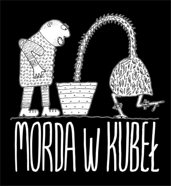 Morda w kubeł