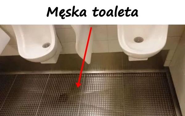 Męska toaleta