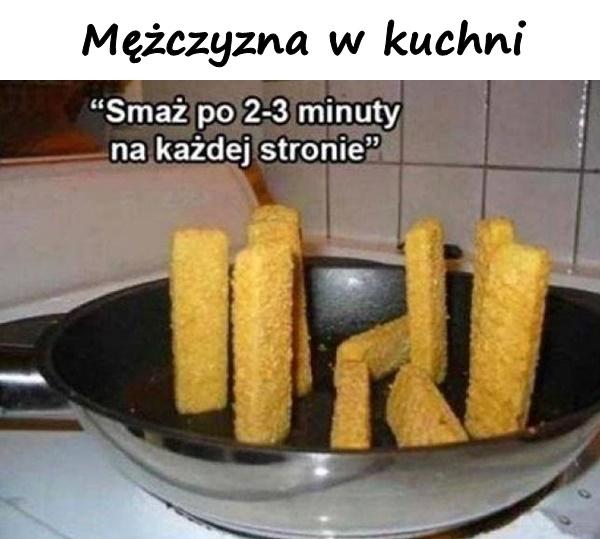 Mężczyzna w kuchni