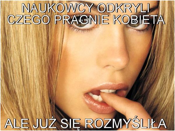 Naukowcy odkryli czego pragnie kobieta ale już się