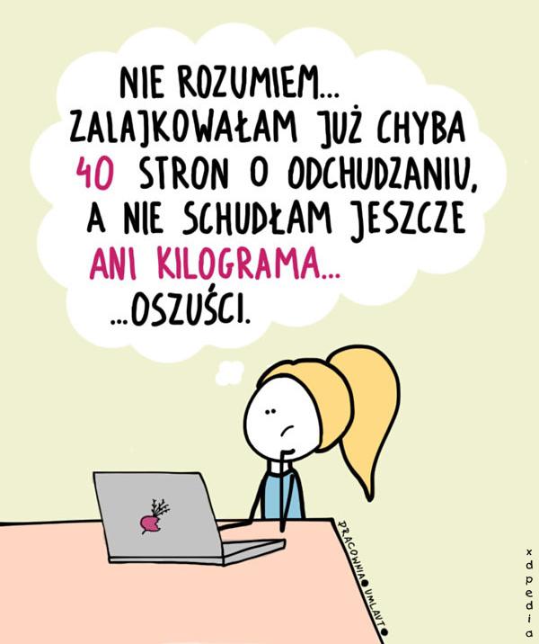 Nie rozumiem... Zalajkowałam już chyba 40 stron o