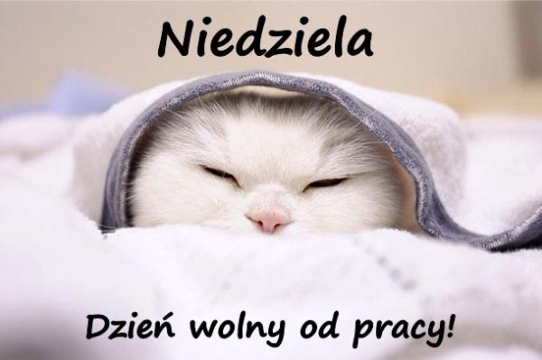 Niedziela - Dzień wolny od pracy