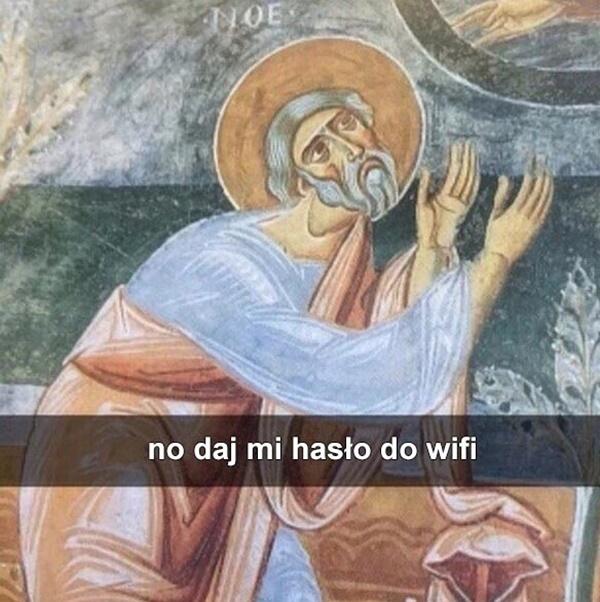 No daj mi hasło do wifi