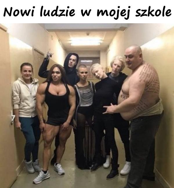 Nowi ludzie w mojej szkole