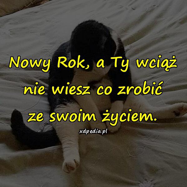 Nowy Rok, a Ty wciąż nie wiesz co zrobić ze swoim życiem