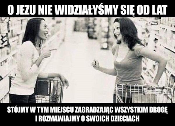 O Jezu nie widziałyśmy się od lat. Stójmy w tym miejscu