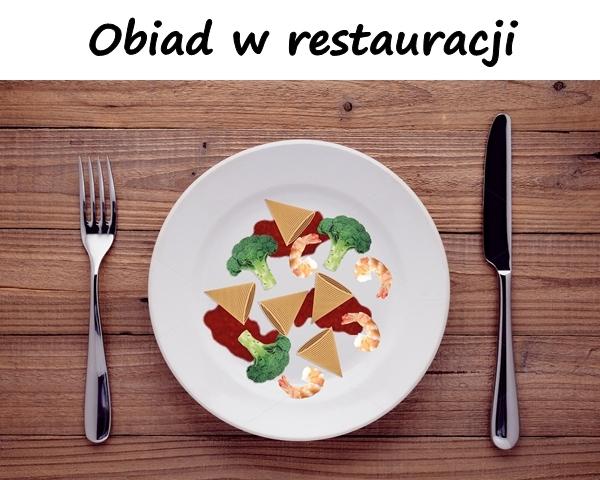 Obiad w restauracji