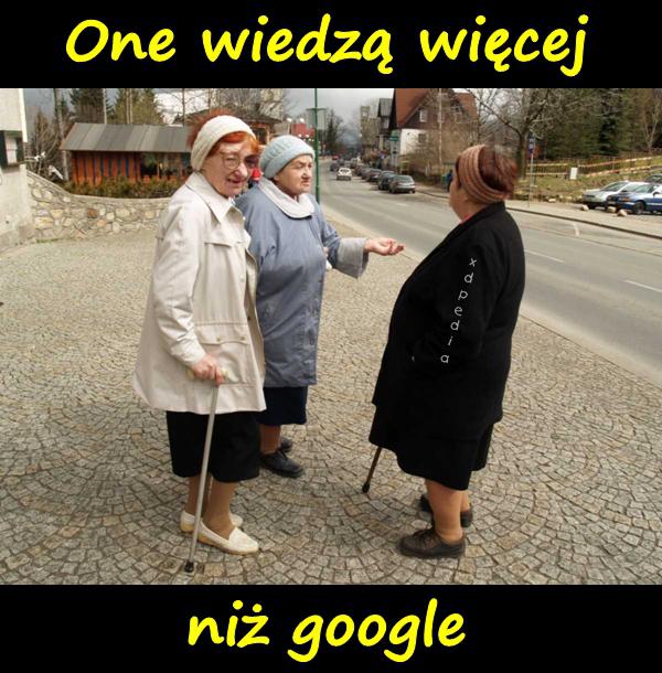 One wiedzą więcej niż google