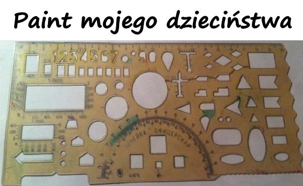 Paint mojego dzieciństwa