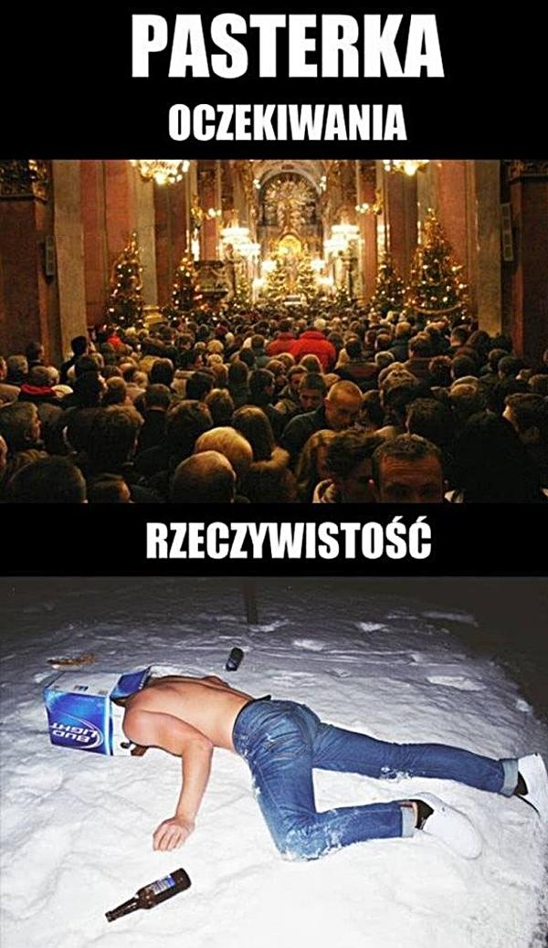 Pasterka - oczekiwania i rzeczywistość