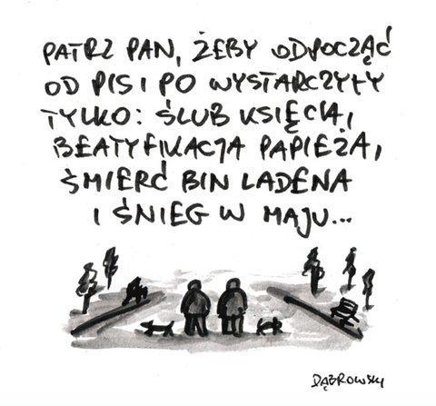 Patrz Pan, żeby odpocząć od PIS i PO wystarczyły tylko