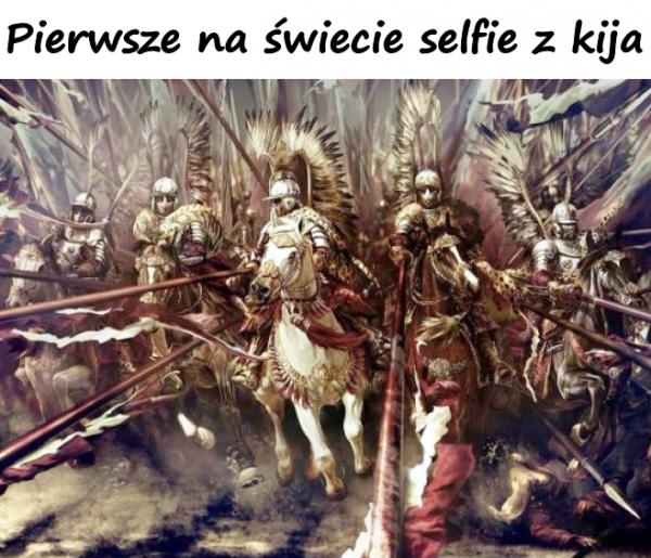 Pierwsze na świecie selfie z kija