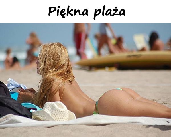 Piękna plaża