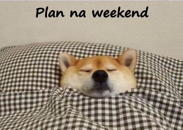 Plan na weekend