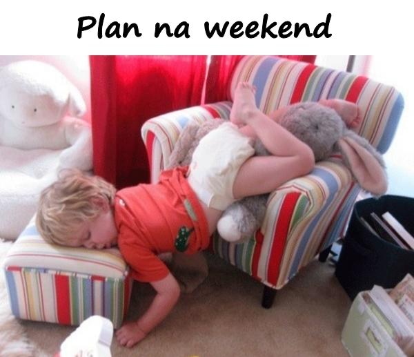 Plan na weekend