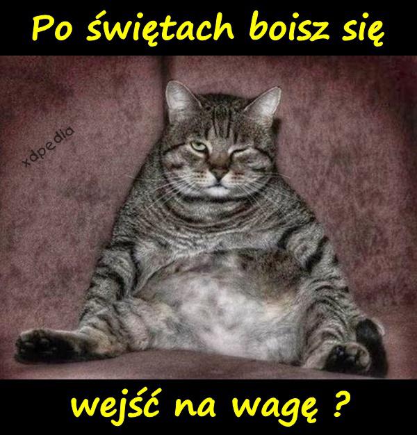 Po świętach boisz się wejść na wagę