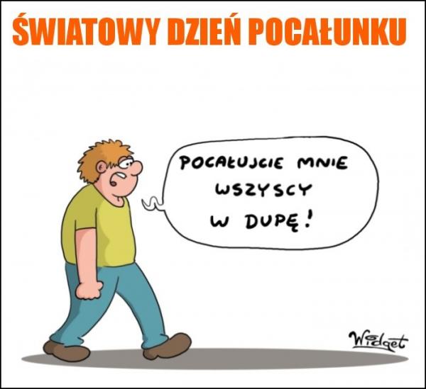 Pocałujecie mnie wszyscy w dupę