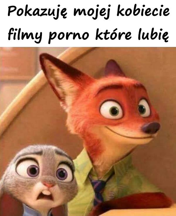 Pokazuję mojej kobiecie filmy porno które lubię