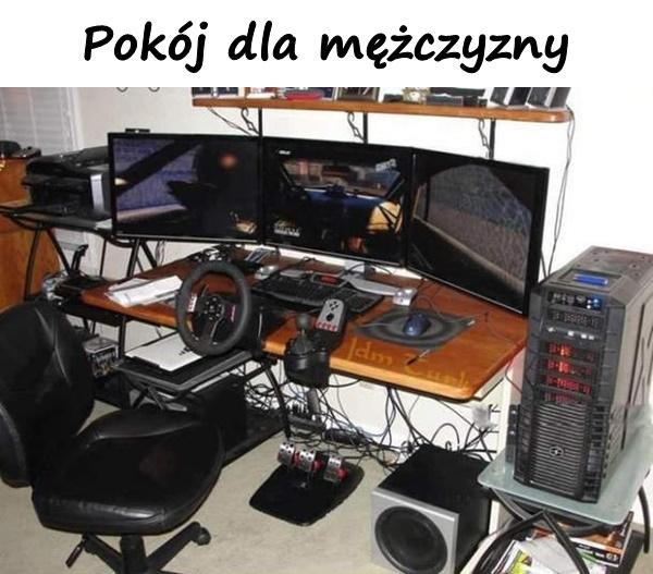 Pokój dla mężczyzny