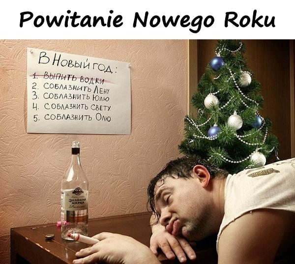 Powitanie Nowego Roku