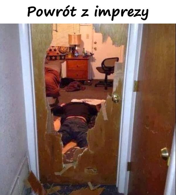 Powrót z imprezy