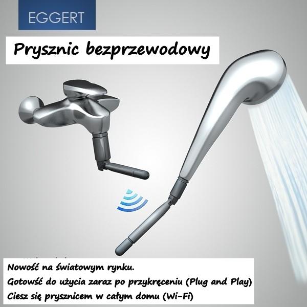 Prysznic bezprzewodowy (wifi). Nowość na światowym rynku