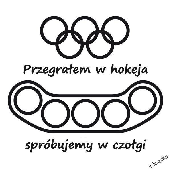 Przegrałem w hokeja, spróbujemy w czołgi