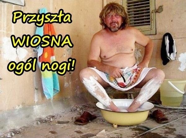 Przyszła WIOSNA ogól nogi