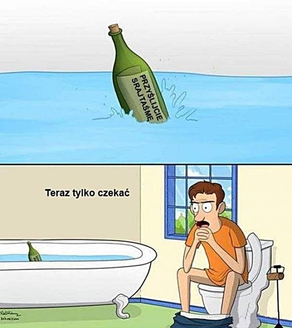 Przyślijcie srajtaśmę. Teraz tylko czekać