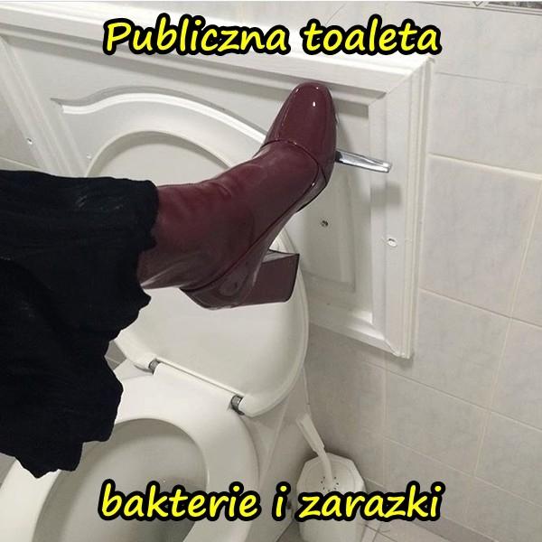 Publiczna toaleta - bakterie i zarazki