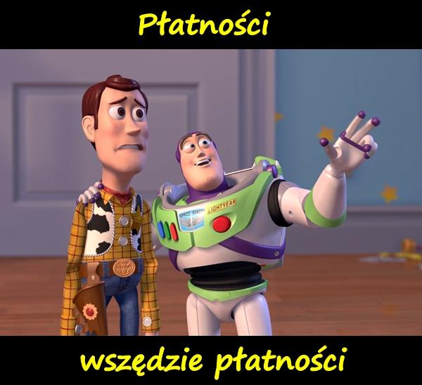 Płatności, wszędzie płatności