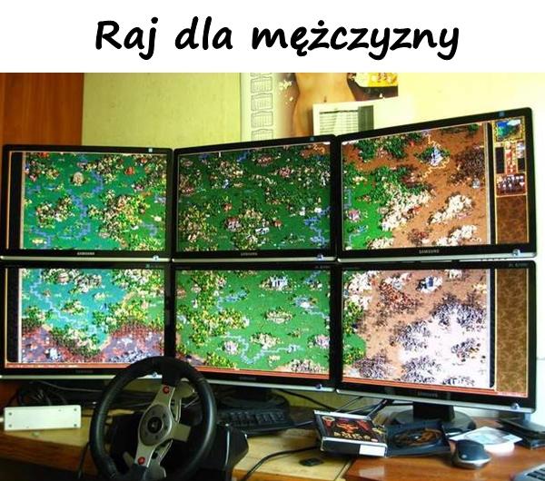 Raj dla mężczyzny